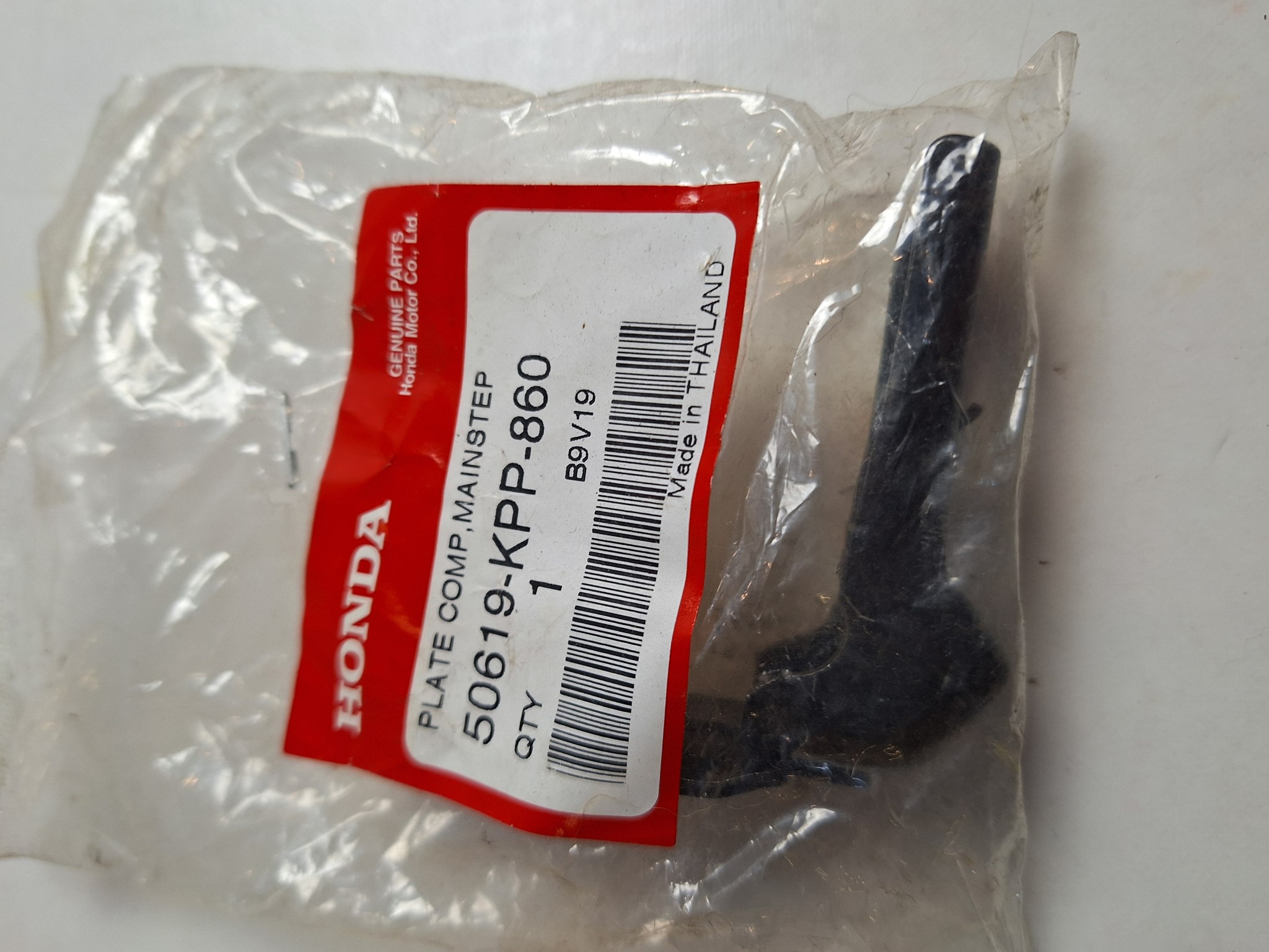 Picture of PLATE COMP,MAINST  50619-KPP-860  